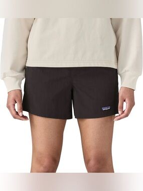 Patagonia Women’s Baggies Shorts Black Recycled NetPlus Size XS EUC